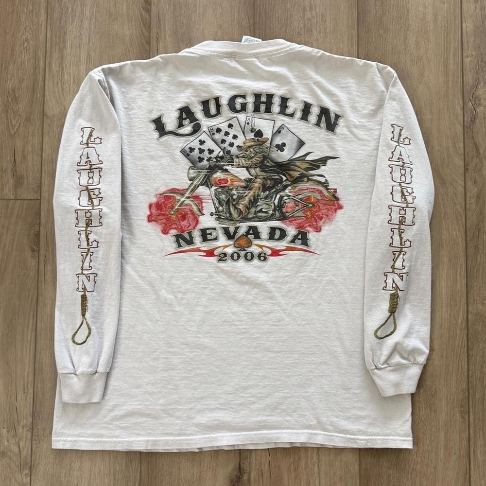 Laughlin Nevada 2006 y2k long sleeve shirt Size XL
